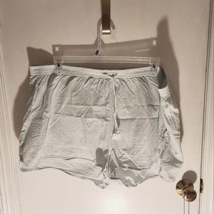 Women's Old Navy blue and white pajama shorts XXL